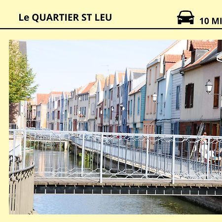 Dewailly, 2 Chambres, 3 Lits, Elegant, 700M Centre Ville Amiens Buitenkant foto