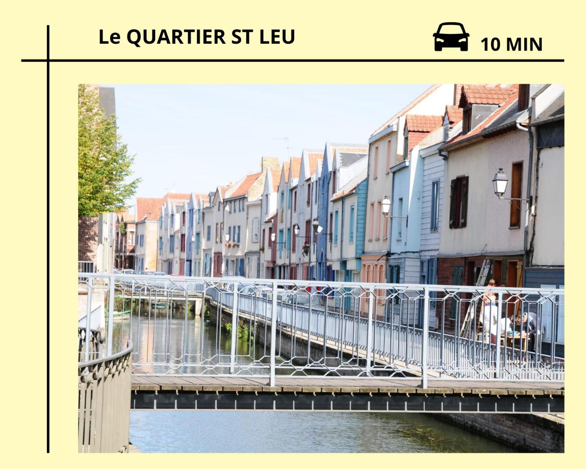 Dewailly, 2 Chambres, 3 Lits, Elegant, 700M Centre Ville Amiens Buitenkant foto